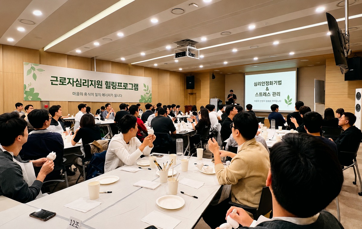 기관 단체 교육과 워크숍 장면